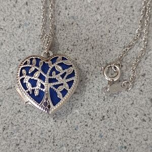 Family Tree Heart Locket